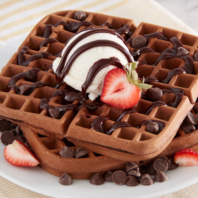 Chocolate-waffles